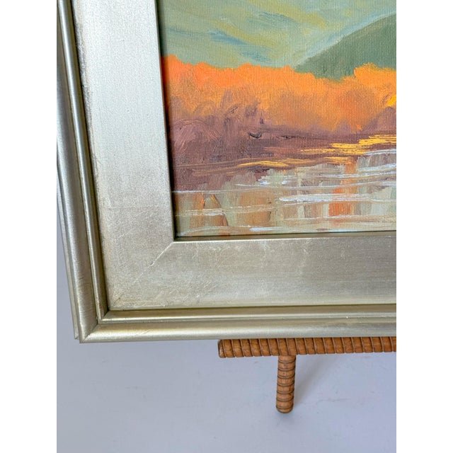 Impressionist Landscape Acrylic Painting For Sale In Dallas - Image 6 of 9
