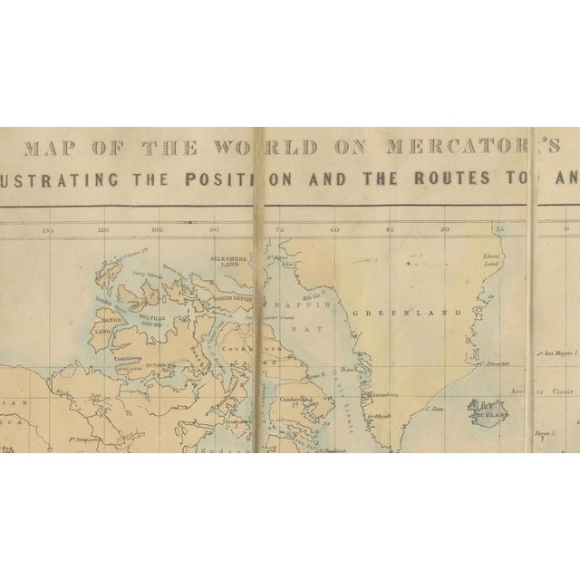 World Mail and Passenger Routes to New Zealand, 1883 For Sale - Image 10 of 12
