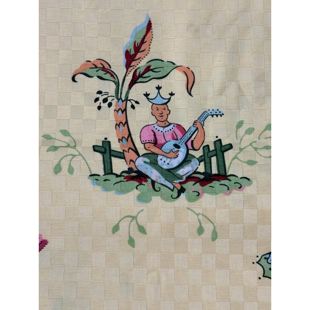 Robert Allen 1994 Beacon Hill Collection by Robert Allen - Historic Salem Fabric - Chinoiserie For Sale - Image 4 of 9
