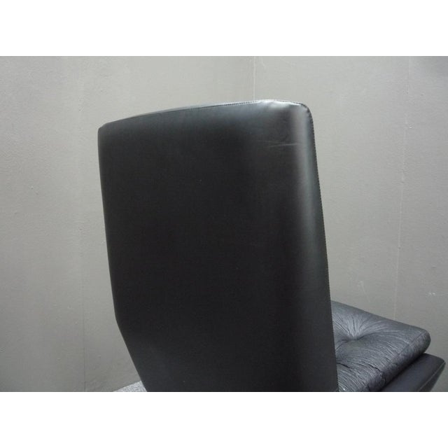 Space Age Flat Steel Lounge Chair, 1960s For Sale - Image 12 of 14