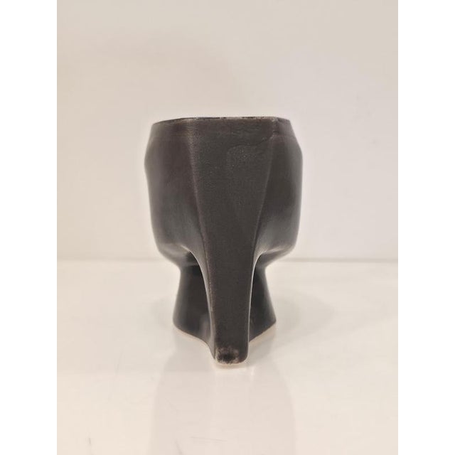 Not Yet Made - Made To Order Warrior 4 Sculptural Ristretto Cup by Tamara Barnoff For Sale - Image 5 of 7
