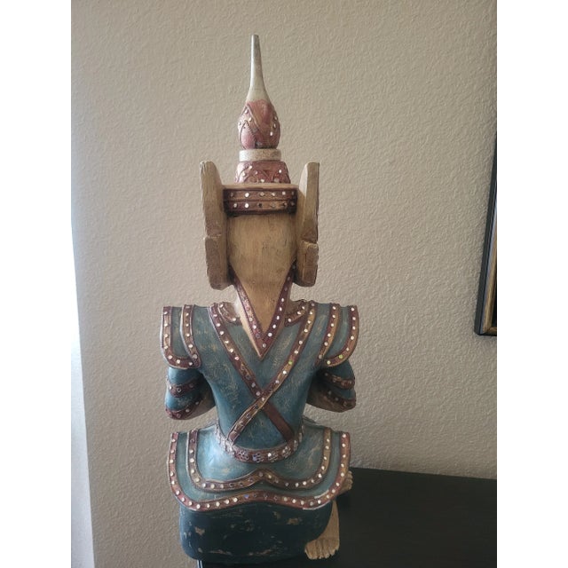 Early 20th Century Early 20th Century Thai Goddess For Sale - Image 5 of 13