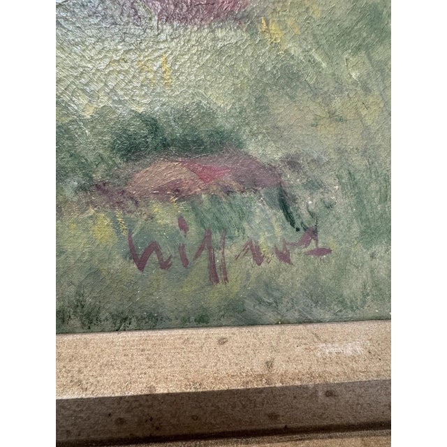 Modern Landscape Composition, Oil Painting on Canvas For Sale - Image 3 of 13