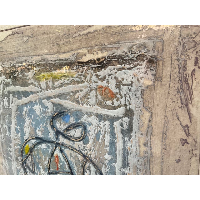 Printmaking Materials Pierre-Marie Brisson Original Carborundum Etching – Signed & Numbered Limited Ed For Sale - Image 7 of 18