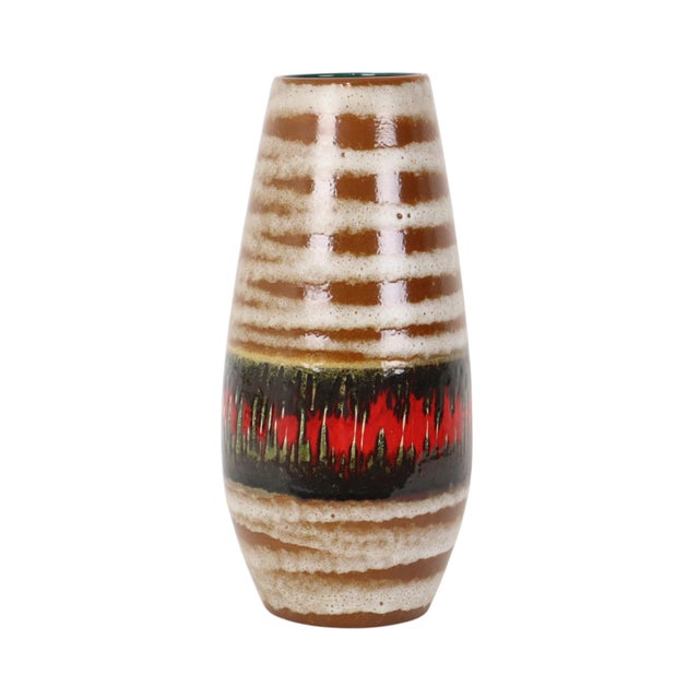 Lora Fat Lava Vase from Scheurich Keramik, 1960s For Sale - Image 12 of 12