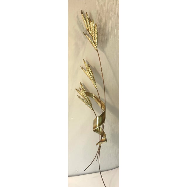 Mid 20th Century Vintage Jere Style Brutalist Botanical Wall Art For Sale - Image 5 of 9