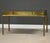 1970’s Mastercraft Brass and Leather Top Desk For Sale - Image 11 of 12