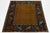 9x12 Modern Bidjar Style Hand-Knotted Wool Rug - Golden Ochre & Midnight Navy For Sale - Image 10 of 11
