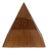 Mid-Century Pyramid in Oak For Sale
