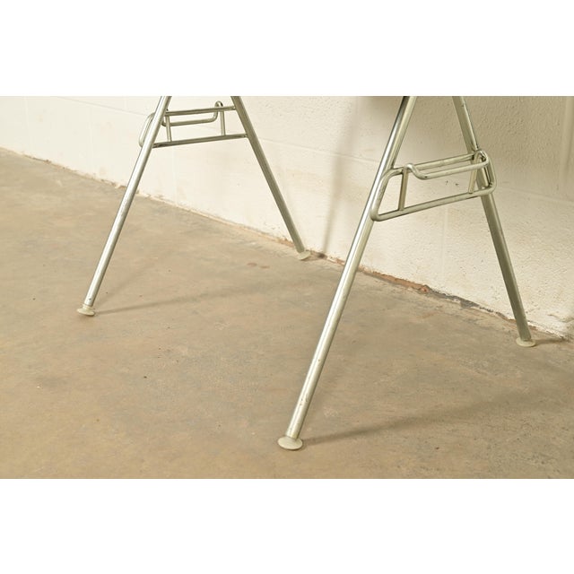 Charles & Ray Eames for Herman Miller DSS Seal Brown Stacking Shell Chairs | Pair For Sale - Image 10 of 17