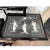 Onyx Mid-Century Chinese, Hand-Painted, Glass-Topped Nesting Tables, Set of Four (4) For Sale - Image 8 of 12