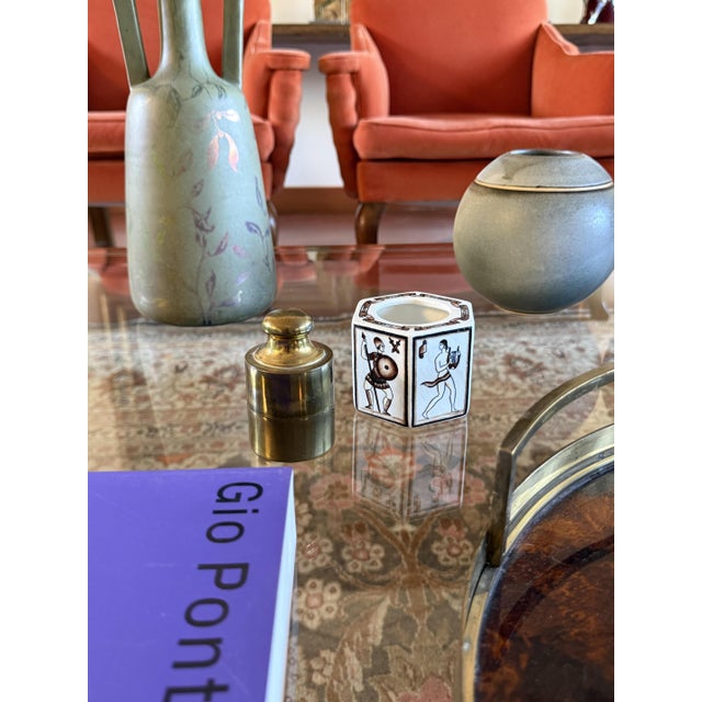 Brass Weight Shaped Table Lighter by Mauro Manetti, Italy, 1970 For Sale - Image 4 of 11