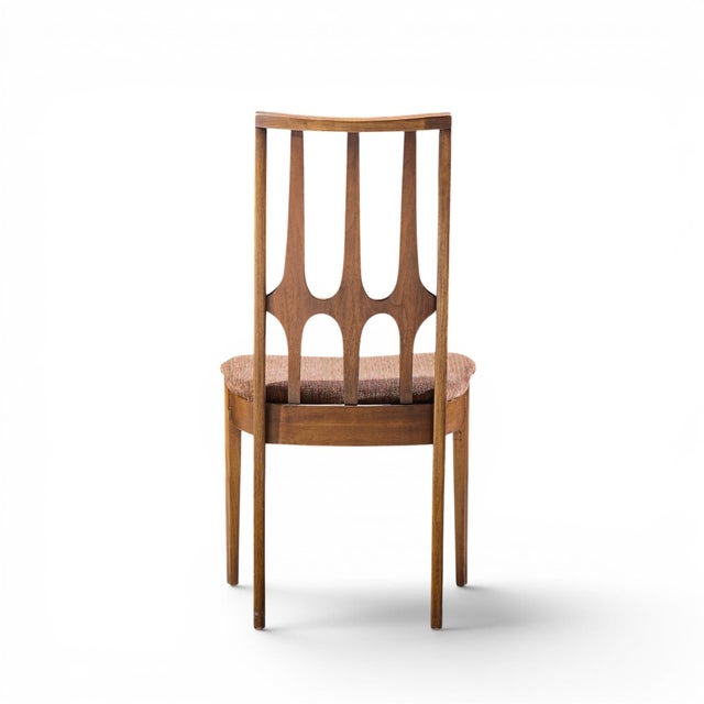 Broyhill Brasilia Mid Century Walnut Side Dining Chair For Sale In Chicago - Image 6 of 9