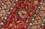 1990s 1990's Floral Pak-Persian Red/Green Wool Rug - 10'0'' X 14'3'' For Sale - Image 5 of 9