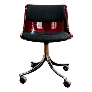 Modus Desk Swivel Chair by Osvaldo Borsani for Tecno, Italy, 1980s For Sale
