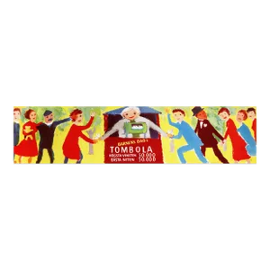 1930s Swedish Art Deco Poster, Barnens Dag (Children's Day)