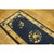 1920s Traditional Navy Floral Deco Antique Chinese Peking Small Rug 2'8'' X 6' For Sale - Image 4 of 9