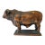 1969 Vintage Santa Gertrudis Breeders International Bronze Bull Trophy Statue For Sale