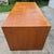 1970s Danish Modern Teak Veneer Executive Desk W/ Locking Drawers For Sale - Image 4 of 10