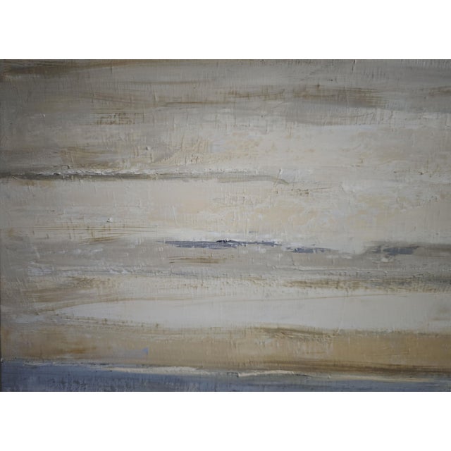 Contemporary Entre 2 Calmes, Abstract Landscape, Contemporary Framed by Sophie Dumont For Sale - Image 3 of 8