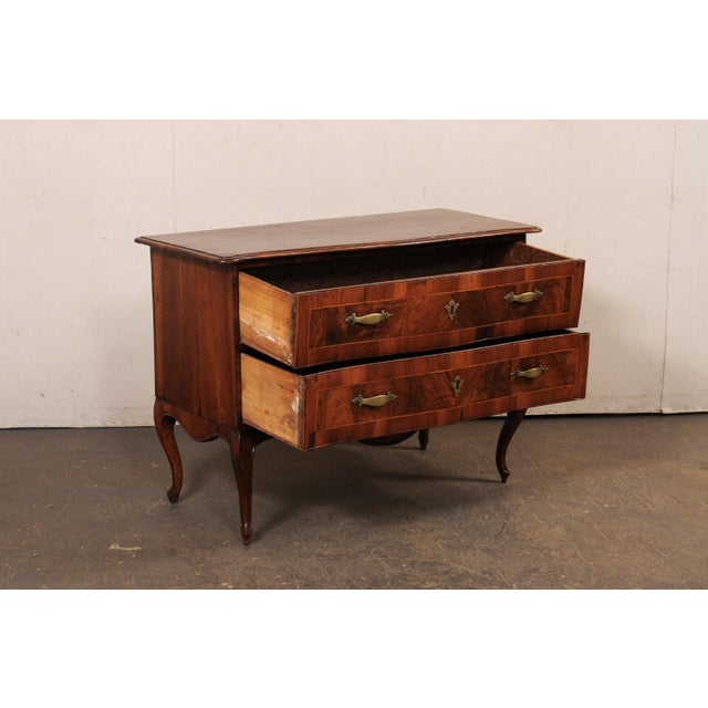 18th Century Italian Two-Drawer Cassettiera For Sale - Image 11 of 11