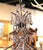 Italian 19th Century Italian Crystal and Patinated Iron 12-Light Chandelier For Sale - Image 3 of 10