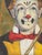 Red Pair of Oil on Canvas Paintings of a Clown Couple by Lydia Field Emmet For Sale - Image 8 of 9