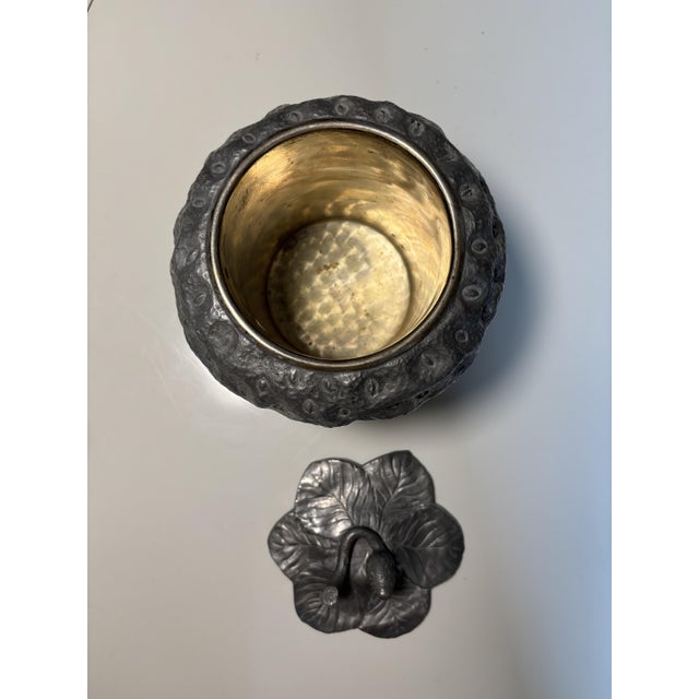 Vintage Tin Ice Bucket, Portugal, 1960s For Sale - Image 3 of 10