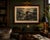 An authentic hand-colored Currier & Ives lithograph titled "The Lightning Express Trains – Leaving the Junction," after F....