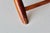 Vintage French Beechwood and Tapestry Folding Luggage Rack Nailhead Detail For Sale - Image 17 of 18