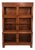 Vintage Art Deco Glazed Mahogany Sectional Bookcase from Minty Oxford, 1930s For Sale