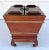 George Zee Mid-Century Rosewood and Brass Beverage Ice Box Attributed to George Zee For Sale - Image 4 of 13