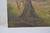 French School of the 20th Century “Landscape at the Pond” Oil on Canvas For Sale - Image 6 of 12