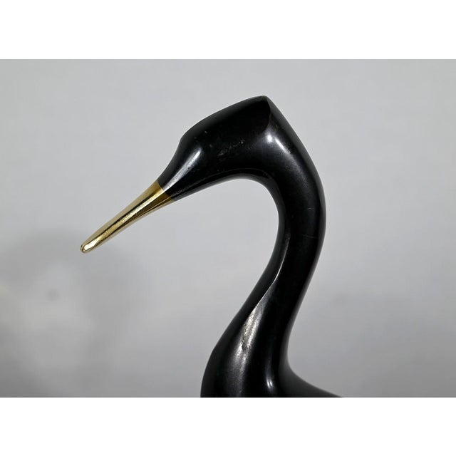 Metal Water Bird Sculptures, 1940, Set of 2 For Sale - Image 12 of 18