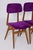 Mid-Century Modern Italian Chairs in Purple Velvet, 1960, Set of 6 For Sale - Image 12 of 13