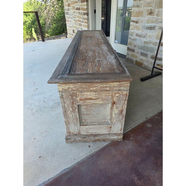 Late 19th Century Antique Texas Mercantile Counter Cabinet For Sale - Image 5 of 11