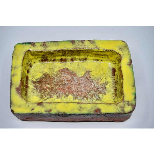 Ceramic Brutalist Ceramic Trinket Tray by Gerhard Liebenthron, 1970 For Sale - Image 7 of 7