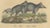 Early 19th Century Karl Joseph Brodtmann, Tapir Family with Juvenile in Tropical Wetland, 1816, Lithograph For Sale - Image 5 of 10