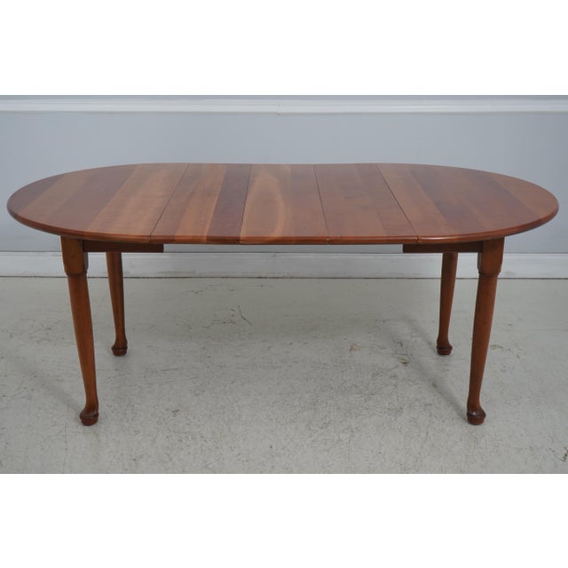 Stickley Cherry Valley Round Dining Room Table For Sale - Image 13 of 18