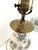 Vintage Asian Botanical Ceramic Lamp For Sale - Image 10 of 10