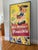 Plastic Huge Vintage Disney Poster 1954 Rko Release Pinocchio For Sale - Image 7 of 8
