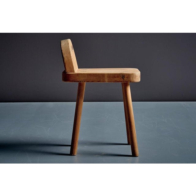 Scandinavian Pine Sauna Stool, Finland, 1960s For Sale - Image 4 of 11
