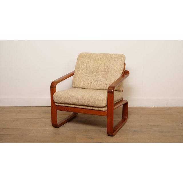 Teak Lounge Chair, 1960s For Sale - Image 10 of 10