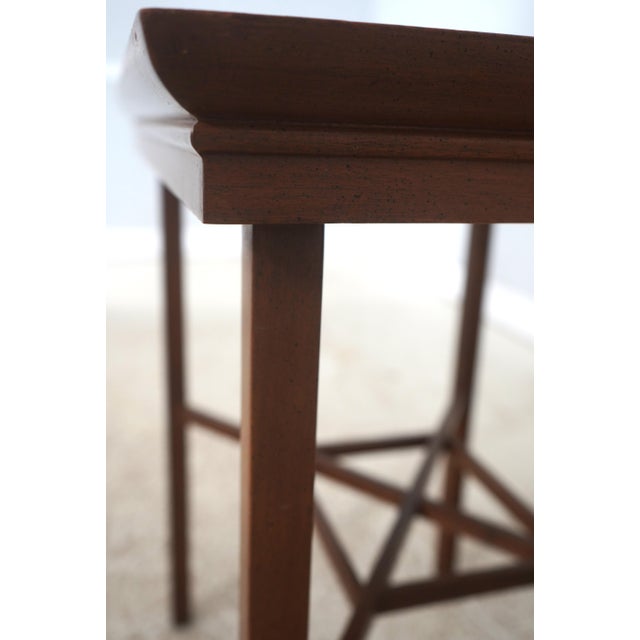 Kittinger Colonial Williamsburg Wa-1039 Chippendale Mahogany Lamp Table For Sale - Image 9 of 14