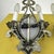 Brown Vintage Metal Wall Lights with Mirror, Set of 2 For Sale - Image 8 of 10