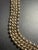 Mid-Century Modern MCM Solid Brass Bronze Metal Articulating Necklace Chain For Sale - Image 3 of 6