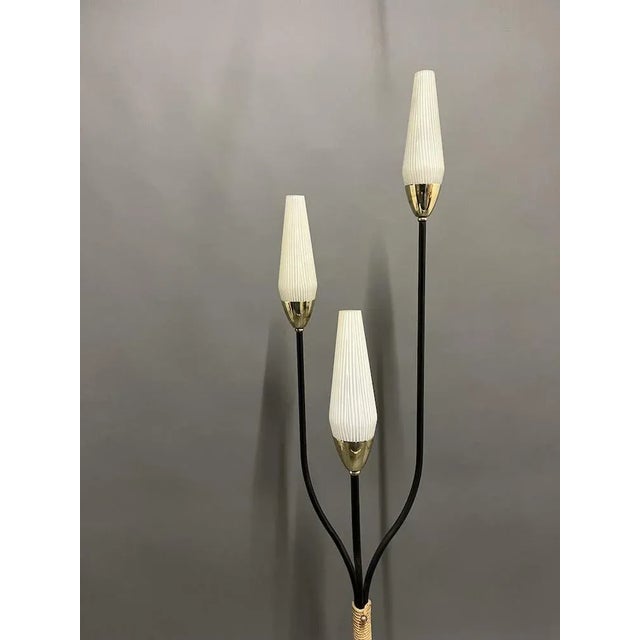 Floor Lamp from Maison Lunel, France, 1950s For Sale - Image 4 of 12