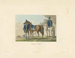 Duperrey, Inhabitants of Chile, Print