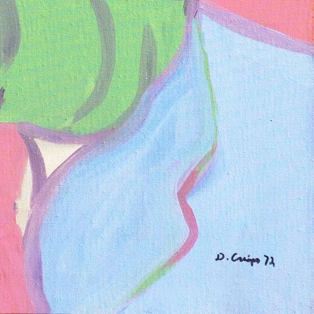 Signed lower right, 'D. Crispo' for Dick Crispo (American, born 1945) and dated 1972. Dick Crispo has presented 76 one-man...