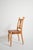 Pair of etruscan oak and leather chairs, 1970s. Height: 95 cm - 37.4 in Length: 48 cm - 18.9 in Width: 47 cm - 18.5 in...